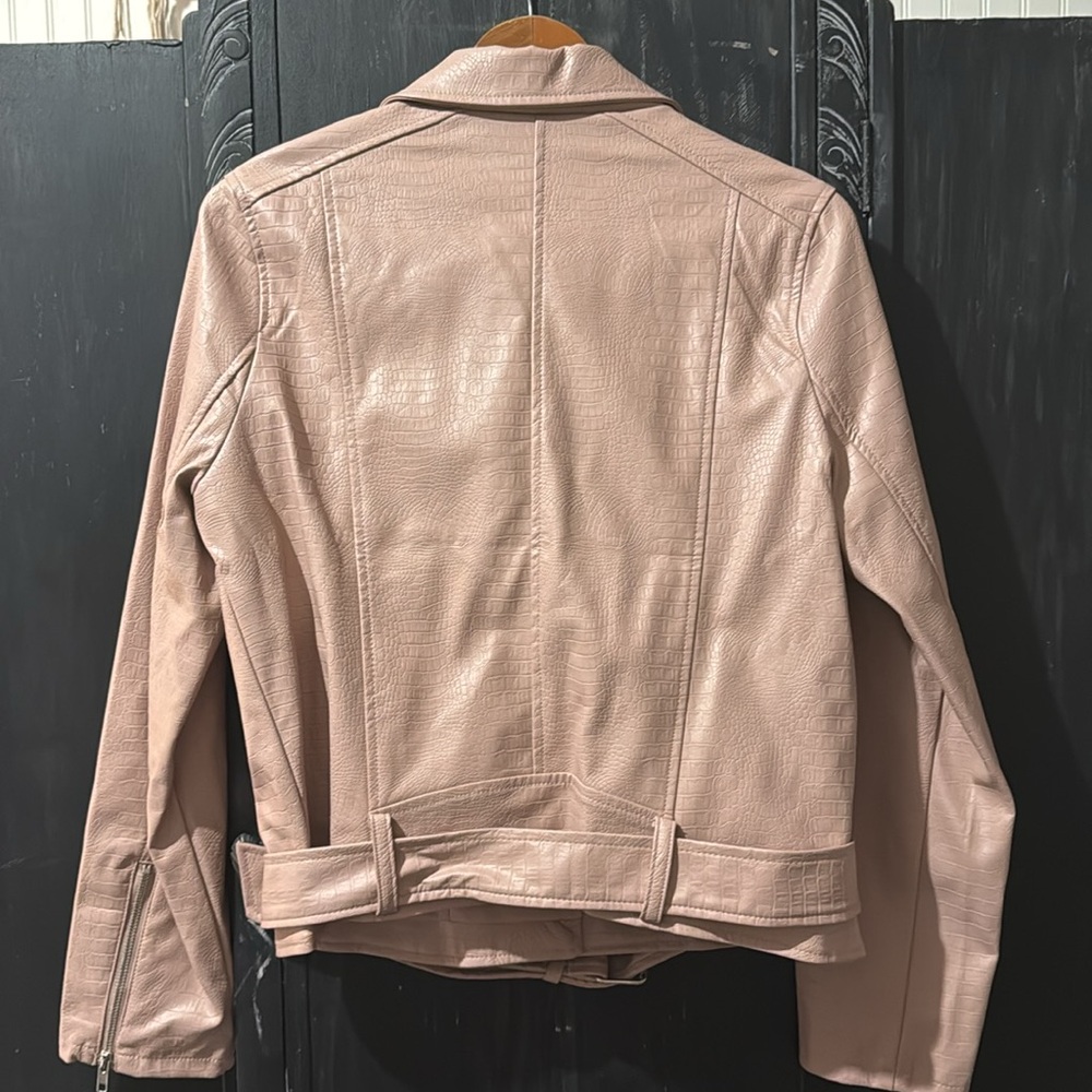 Zenana Faux Leather Moto Jacket - Picture 7 of 11